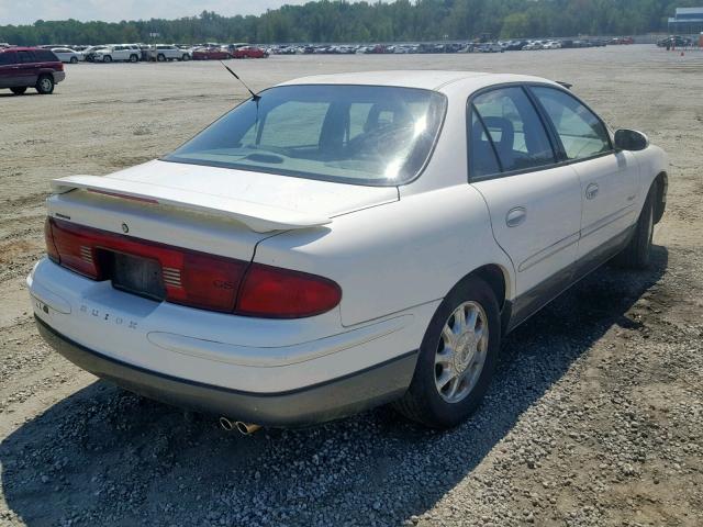 2G4WF551811171829 - 2001 BUICK REGAL GS WHITE photo 4