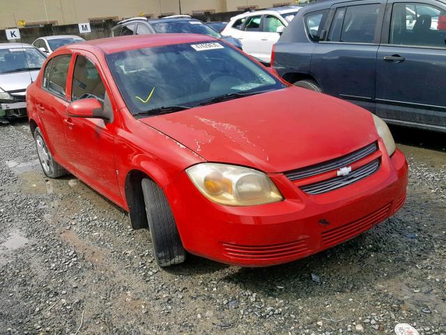 1G1AL58F087106042 - 2008 CHEVROLET COBALT LT RED photo 1