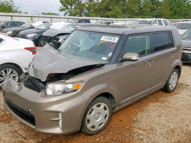 JTLZE4FE8EJ064618 - 2014 TOYOTA SCION XB TAN photo 2