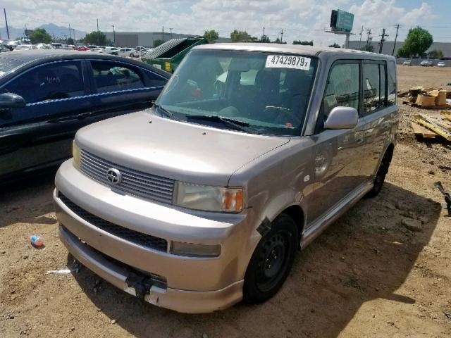 JTLKT324440142685 - 2004 TOYOTA SCION XB 灰色 照片 2