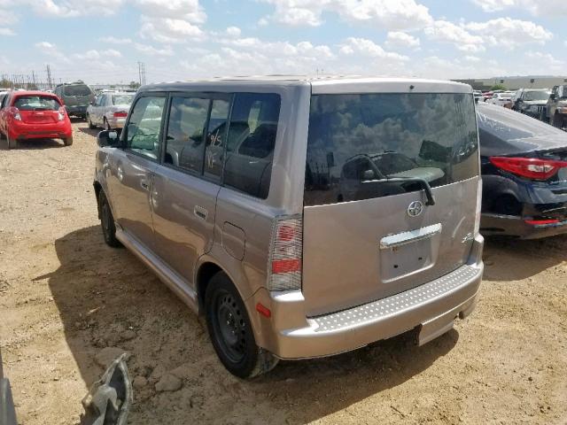 JTLKT324440142685 - 2004 TOYOTA SCION XB 灰色 照片 3