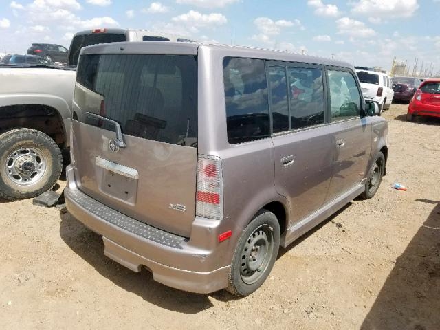 JTLKT324440142685 - 2004 TOYOTA SCION XB 灰色 照片 4