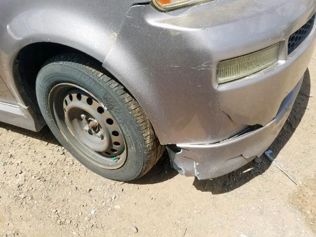 JTLKT324440142685 - 2004 TOYOTA SCION XB 灰色 照片 9