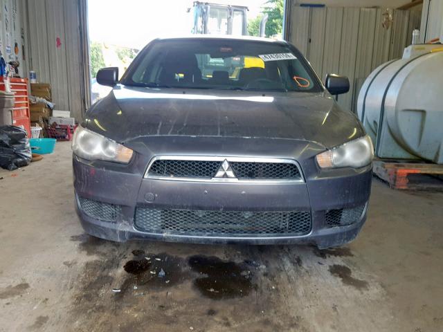 JA3AU26U68U019928 - 2008 MITSUBISHI LANCER ES GRAY photo 9