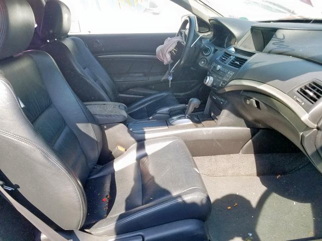 1HGCS22808A012842 - 2008 HONDA ACCORD EXL GRAY photo 5