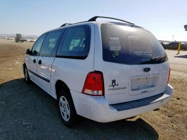 2FMZA50685BA32475 - 2005 FORD FREESTAR S WHITE photo 3