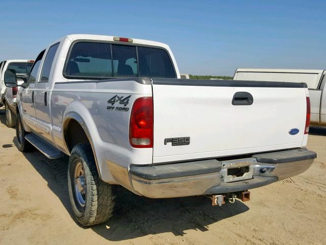 1FTSW31F22EA89264 - 2002 FORD F350 SRW S WHITE photo 3