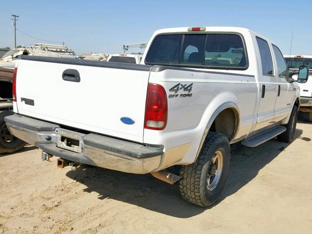 1FTSW31F22EA89264 - 2002 FORD F350 SRW S WHITE photo 4