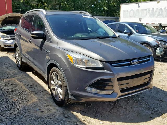 1FMCU0J9XEUB66214 - 2014 FORD ESCAPE TIT CHARCOAL photo 1