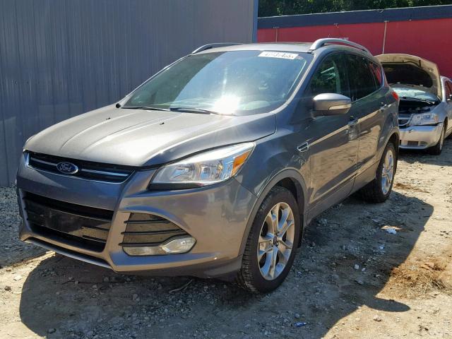 1FMCU0J9XEUB66214 - 2014 FORD ESCAPE TIT CHARCOAL photo 2