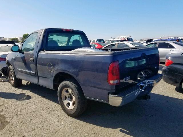 2FTRF17294CA77810 - 2004 FORD F-150 HERI BLUE photo 3