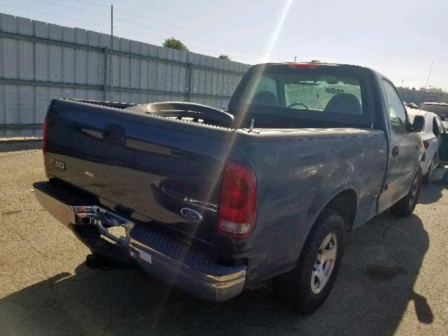 2FTRF17294CA77810 - 2004 FORD F-150 HERI BLUE photo 4