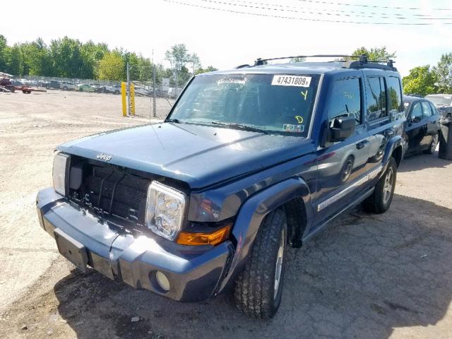 1J4RG4GK2AC159114 - 2010 JEEP COMMANDER 蓝色 照片 2