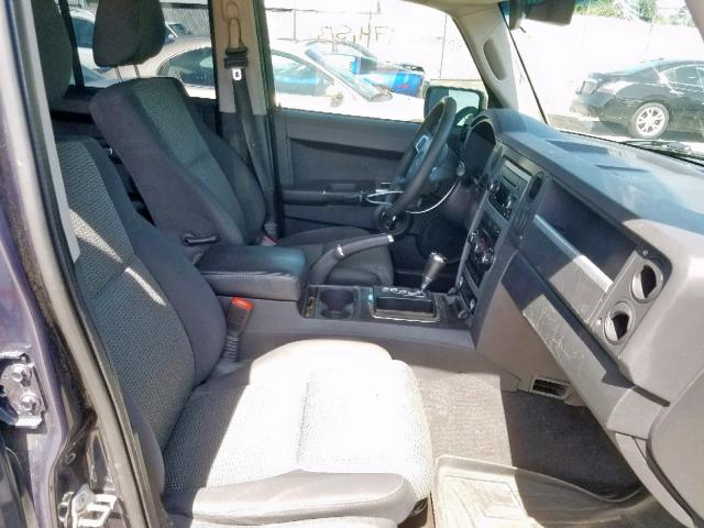 1J4RG4GK2AC159114 - 2010 JEEP COMMANDER 蓝色 照片 5