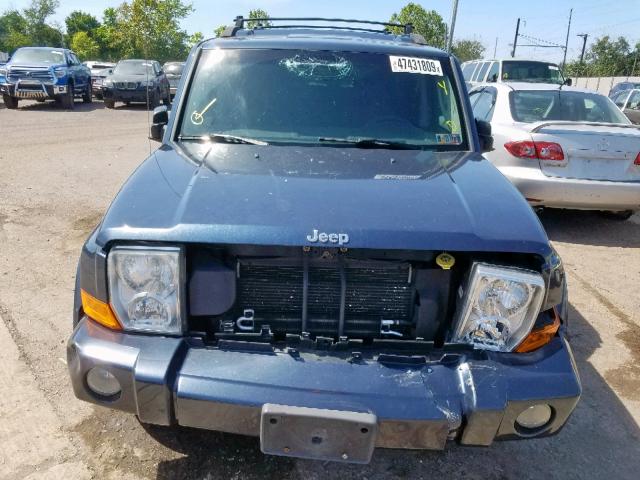 1J4RG4GK2AC159114 - 2010 JEEP COMMANDER 蓝色 照片 9