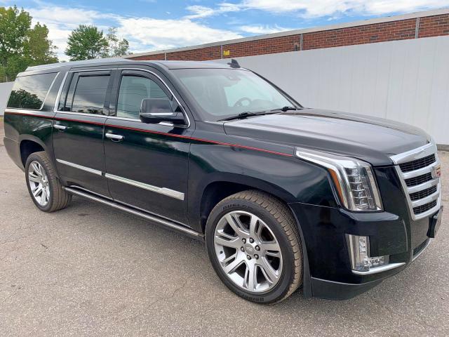 1GYS4JKJ8GR114157 - 2016 CADILLAC ESCALADE E BLACK photo 1