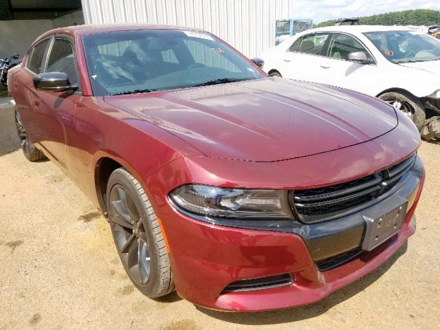 2C3CDXHG6HH537429 - 2017 DODGE CHARGER SX BURGUNDY photo 1