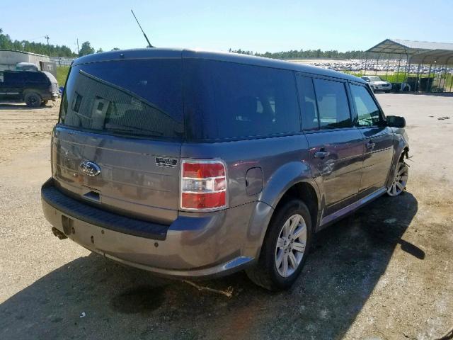 2FMGK5BC8ABB21769 - 2010 FORD FLEX SE GRAY photo 4