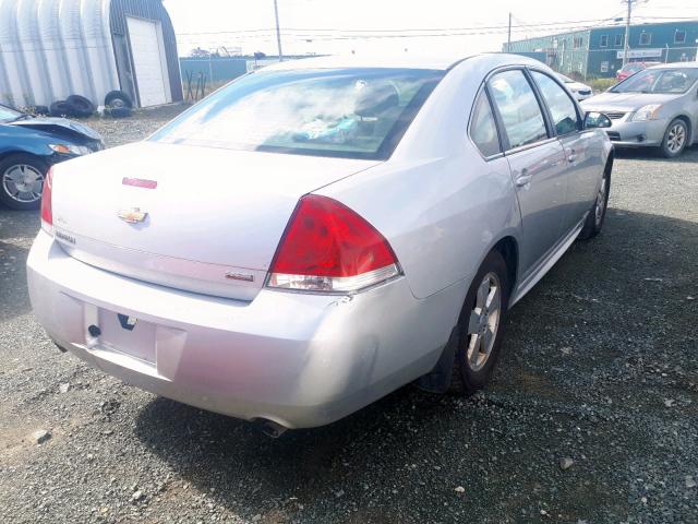 2G1WA5E32C1116647 - 2012 CHEVROLET IMPALA LS SILVER photo 4