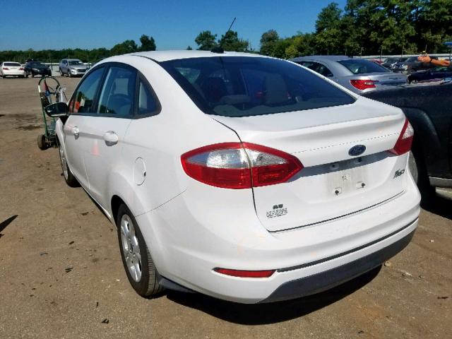 3FADP4BJ4EM154523 - 2014 FORD FIESTA SE WHITE photo 3