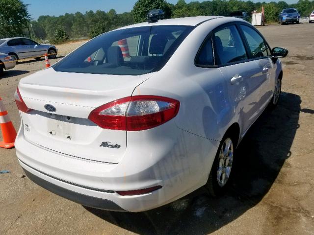 3FADP4BJ4EM154523 - 2014 FORD FIESTA SE WHITE photo 4