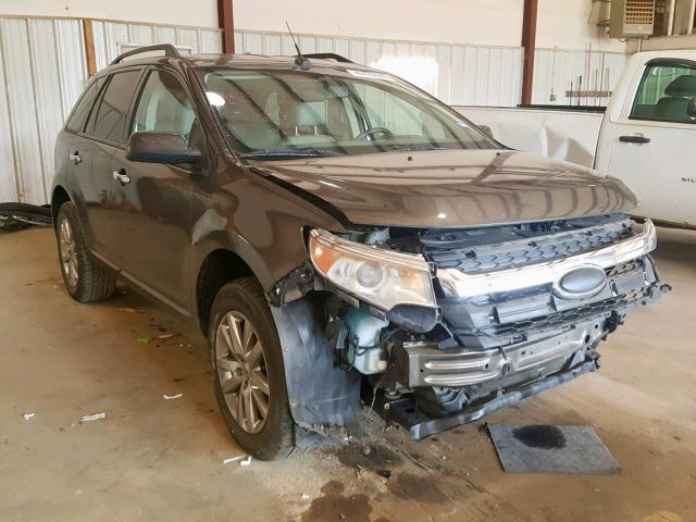 2FMDK3JCXBBB07382 - 2011 FORD EDGE SEL GRAY photo 1