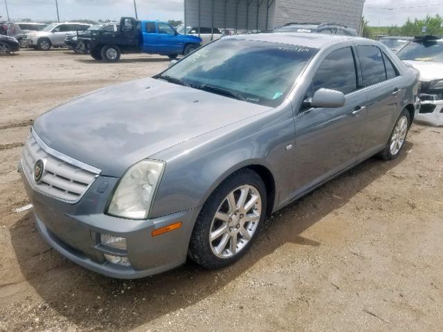 1G6DC67A650153048 - 2005 CADILLAC STS GRAY photo 2