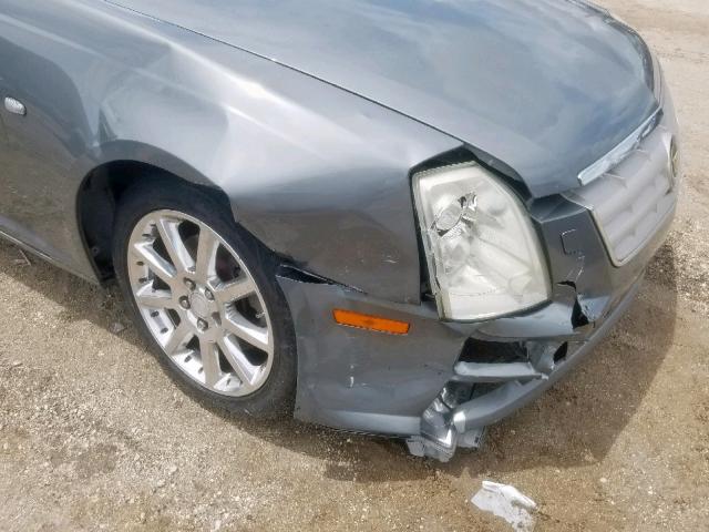 1G6DC67A650153048 - 2005 CADILLAC STS GRAY photo 9