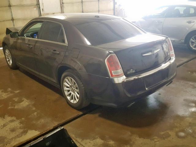 2C3CCAAG2DH574496 - 2013 CHRYSLER 300 CHARCOAL photo 3