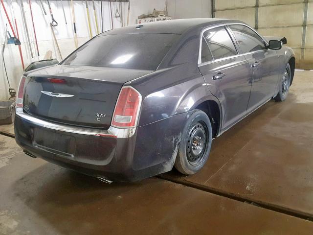 2C3CCAAG2DH574496 - 2013 CHRYSLER 300 CHARCOAL photo 4