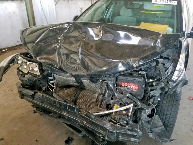 KNAFU4A22D5716765 - 2013 KIA FORTE EX BLACK photo 9