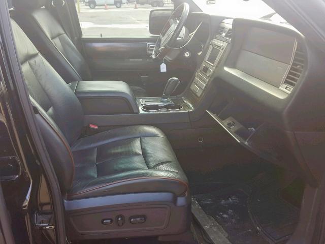 5LMFU28597LJ09102 - 2007 LINCOLN NAVIGATOR BLACK photo 5