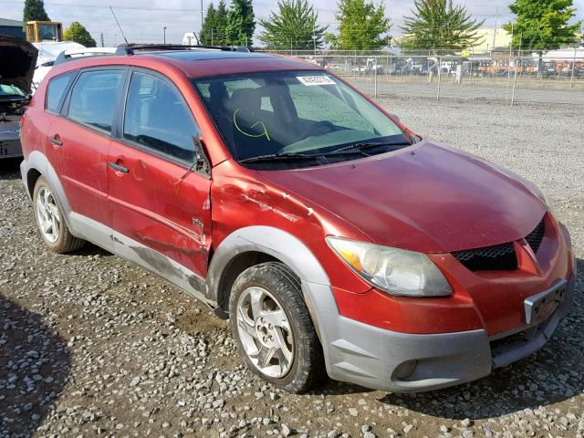 5Y2SL62853Z406765 - 2003 PONTIAC VIBE RED photo 1