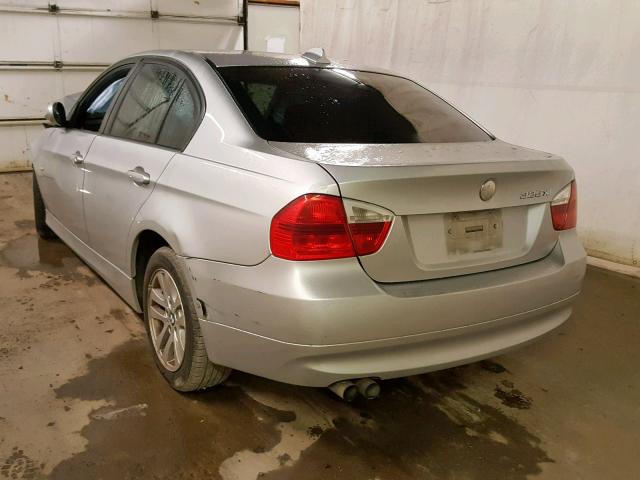 WBAVD13556KV09583 - 2006 BMW 325 XI SILVER photo 3