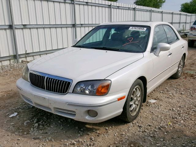 KMHFU45E93A261583 - 2003 HYUNDAI XG 350 WHITE photo 2