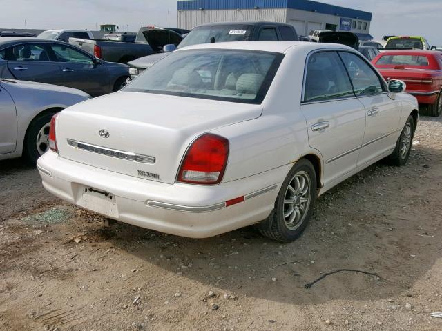 KMHFU45E93A261583 - 2003 HYUNDAI XG 350 WHITE photo 4