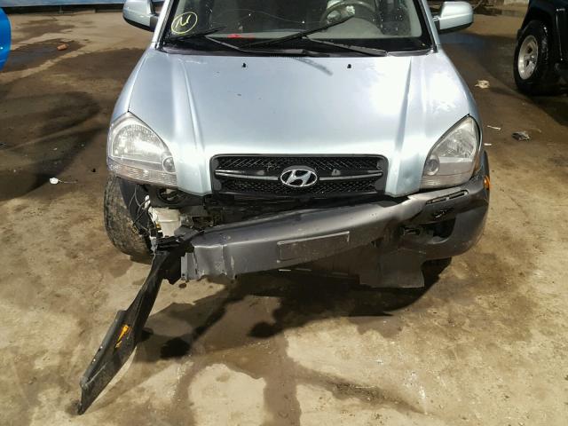 KM8JN12D48U820934 - 2008 HYUNDAI TUCSON SE GREEN photo 7