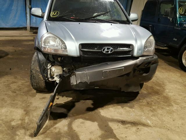 KM8JN12D48U820934 - 2008 HYUNDAI TUCSON SE GREEN photo 9