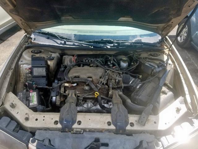 2G1WF52E759346406 - 2005 CHEVROLET IMPALA GRAY photo 7