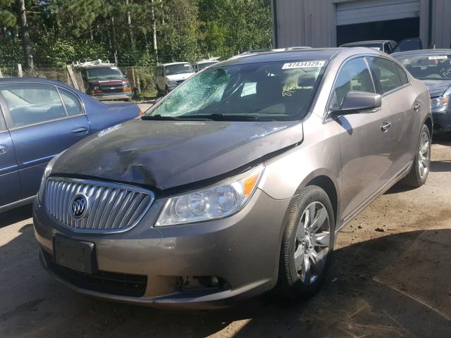 1G4GC5ED6BF295289 - 2011 BUICK LACROSSE C GRAY photo 2