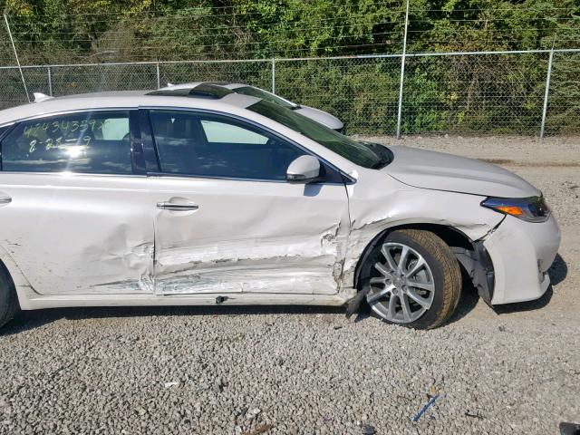 4T1BK1EB4EU126666 - 2014 TOYOTA AVALON WHITE photo 9