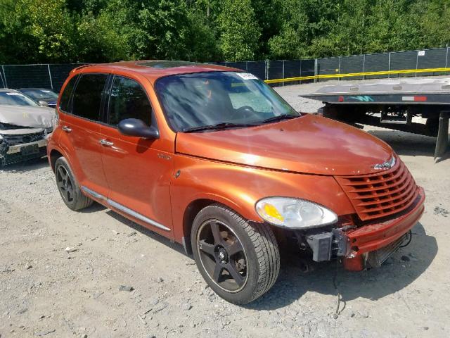 3C8FY78G03T608457 - 2003 CHRYSLER PT CRUISER ORANGE photo 1