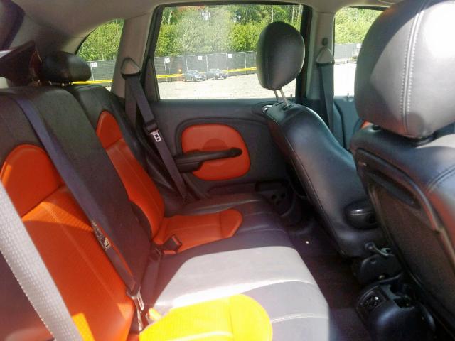 3C8FY78G03T608457 - 2003 CHRYSLER PT CRUISER ORANGE photo 6