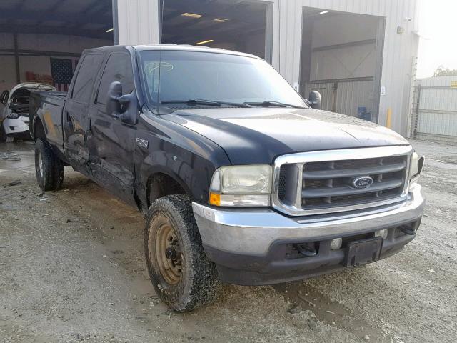 1FTSW31F83EA04705 - 2003 FORD F350 SRW S BLACK photo 1