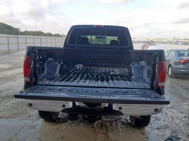 1FTSW31F83EA04705 - 2003 FORD F350 SRW S BLACK photo 9