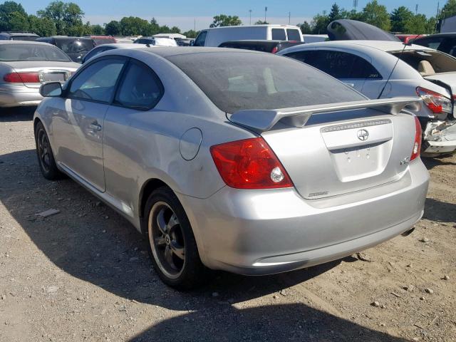 JTKDE177860126863 - 2006 TOYOTA SCION TC ვერცხლისფერი ფოტო 3