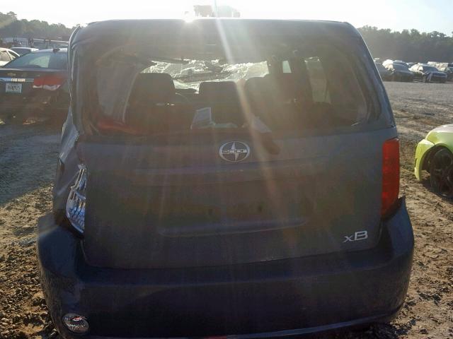 JTLKE50E581037929 - 2008 TOYOTA SCION XB 蓝色 照片 9