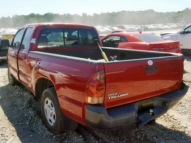5TETX22N97Z453816 - 2007 TOYOTA TACOMA ACC Kastanienbraun Foto 3