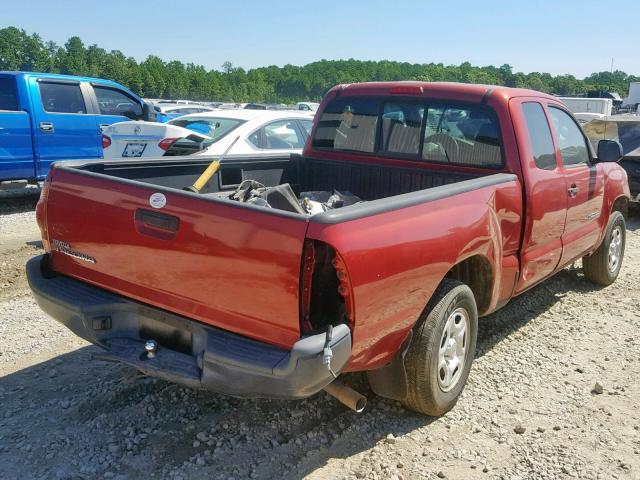 5TETX22N97Z453816 - 2007 TOYOTA TACOMA ACC Kastanienbraun Foto 4