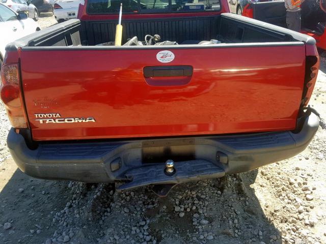 5TETX22N97Z453816 - 2007 TOYOTA TACOMA ACC Kastanienbraun Foto 9